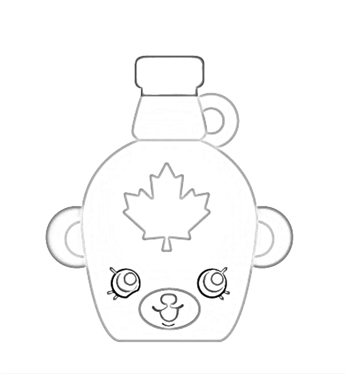 Mabel Syrup Shopkin Coloring Game Mabel Syrup Shopkin
