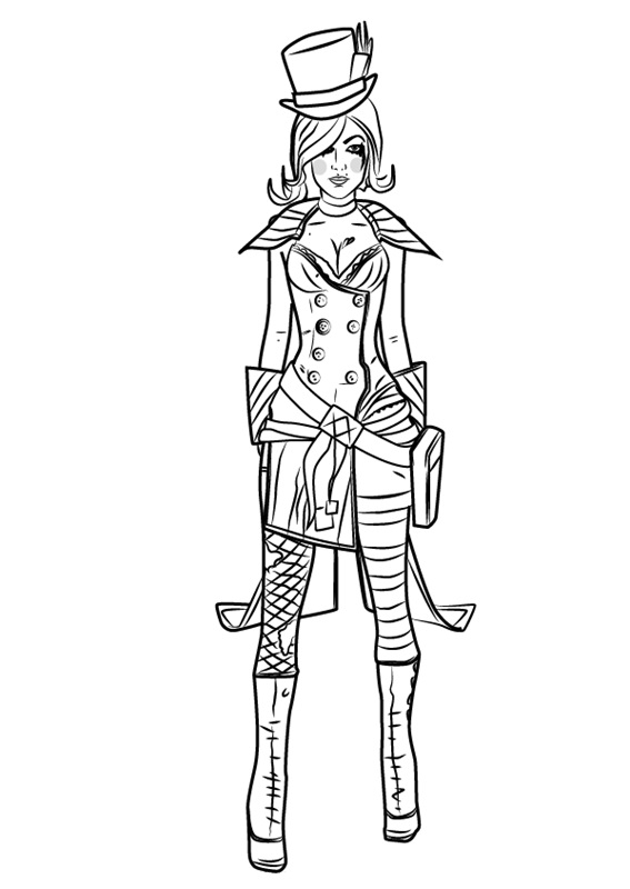 Mad Moxxi from Borderlands