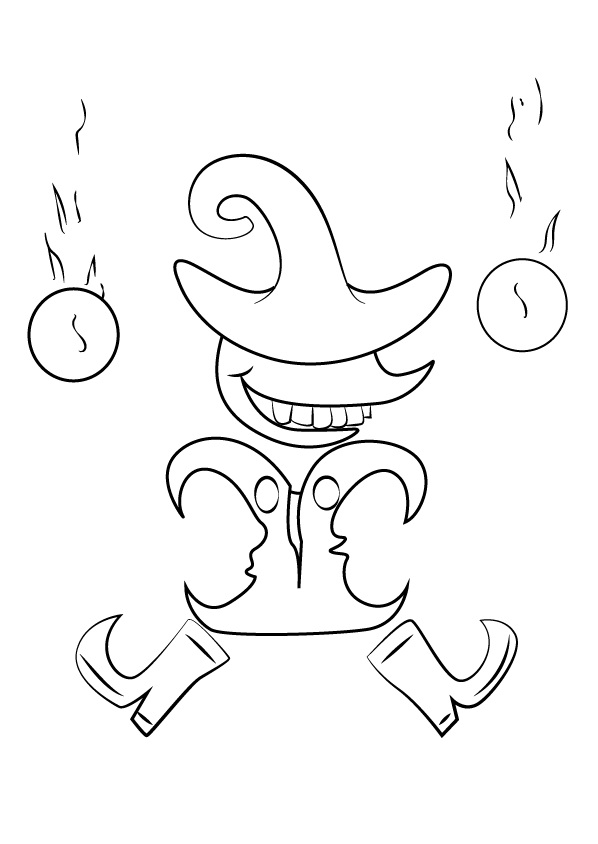 Madjick Undertale coloring page Coloring Game Madjick Undertale coloring page