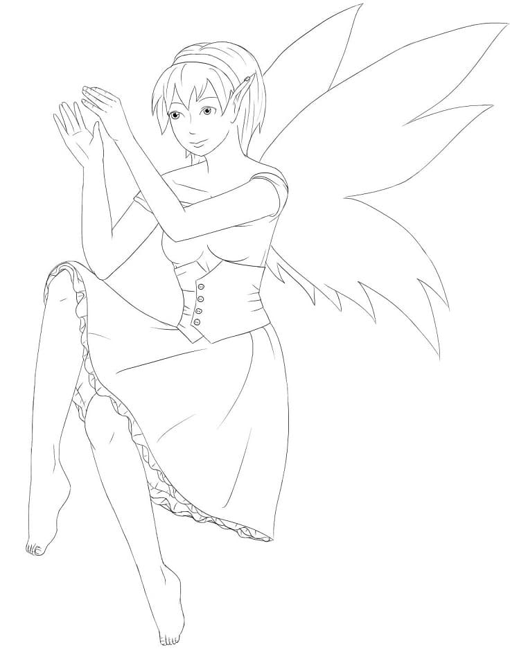 Magic Fairy Coloring Game Magic Fairy