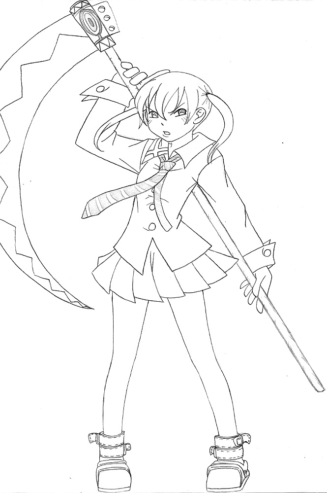 Maka Albarn from Soul Eater 2