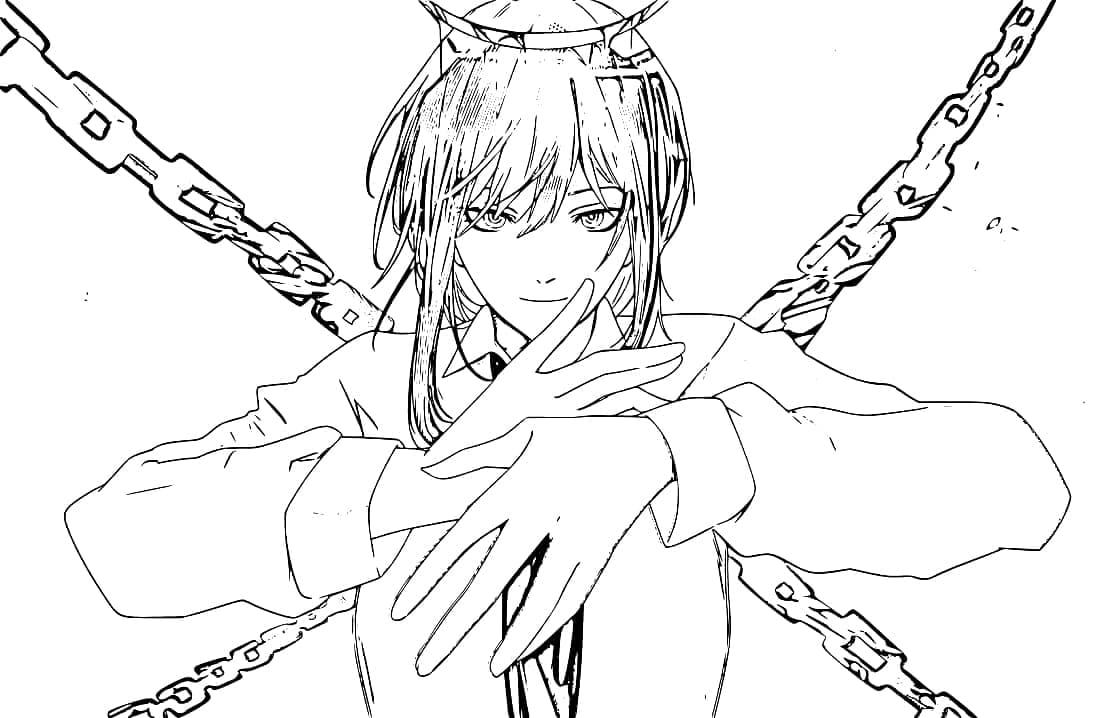 Makima from Anime Chainsaw Man