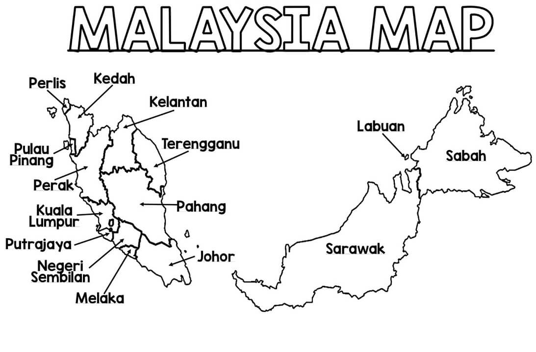 Malaysia Map