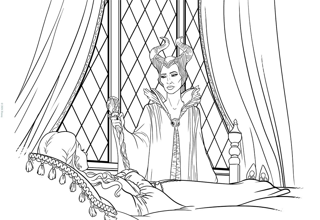 Maleficent Apologizes to Aurora