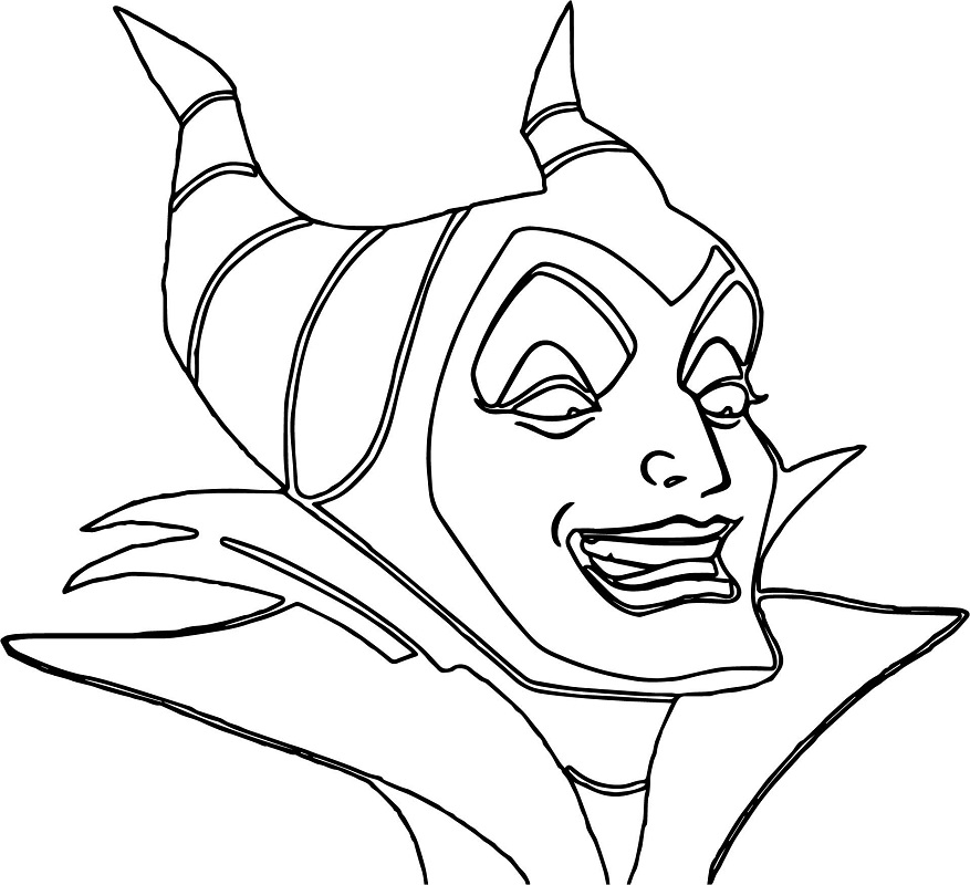 Maleficent’s Evil Smile