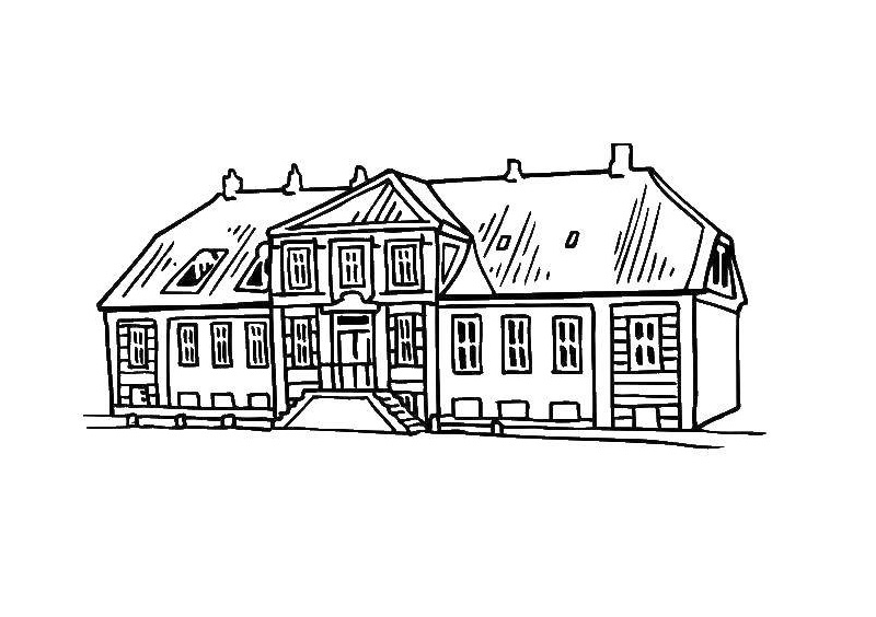 Mansion 1 Coloring Game Mansion 1