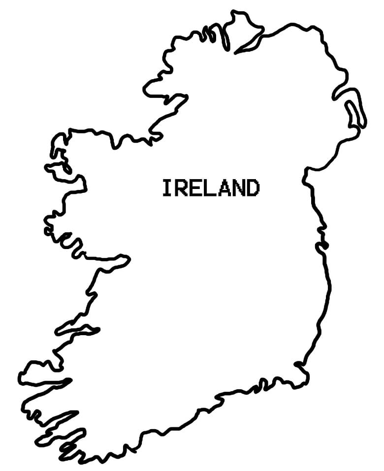 Map of Ireland