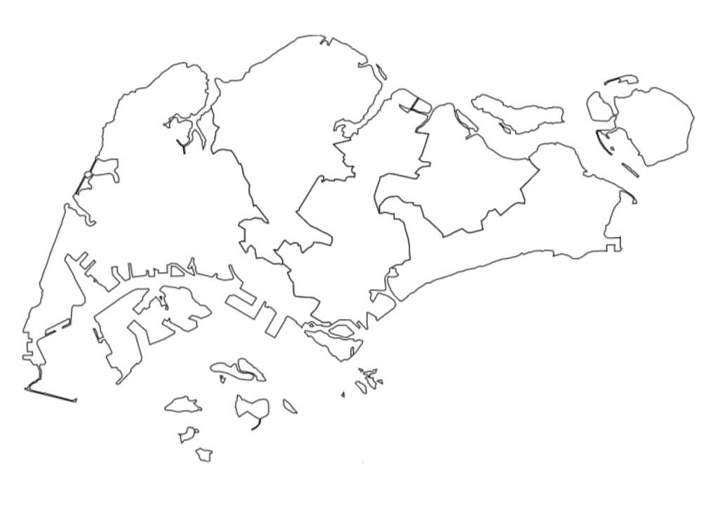 Map of Singapore