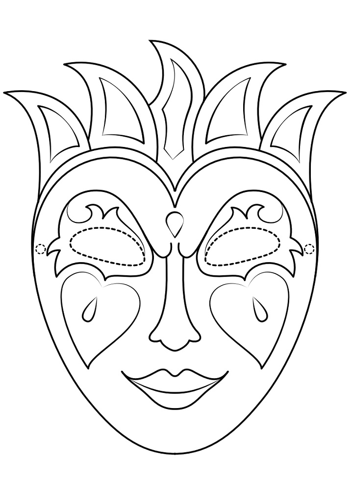 Mardi Gras Mask