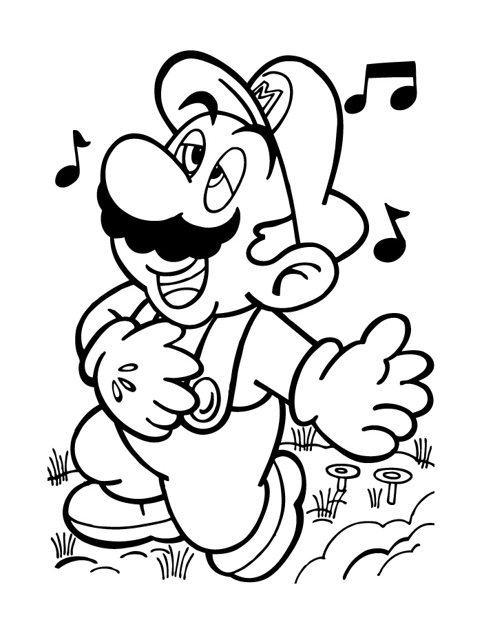 Mario Singing