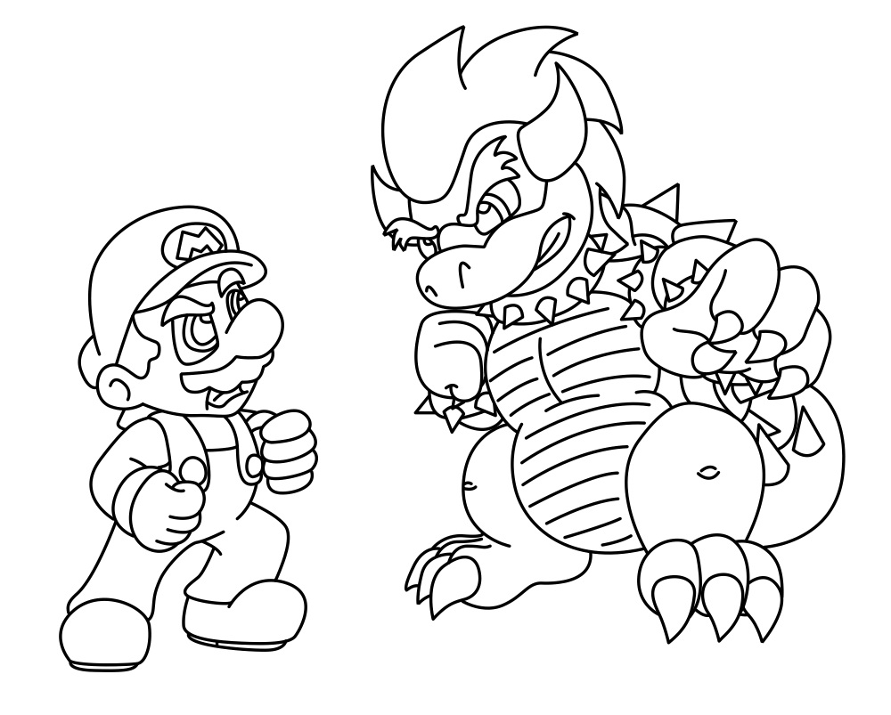 Mario vs. Bowser