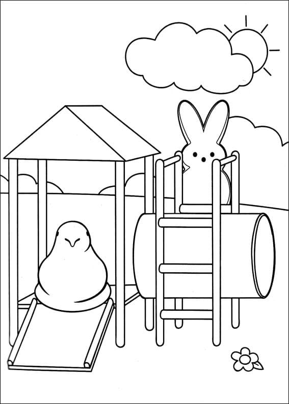 Marshmallow Peeps 31 Coloring Game Marshmallow Peeps 31