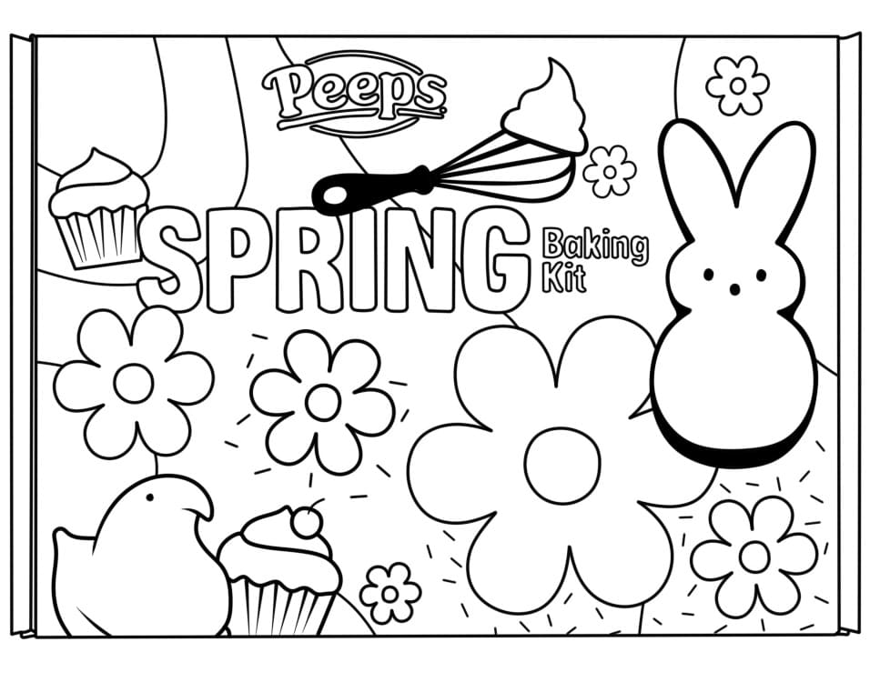 Marshmallow Peeps 4 Coloring Game Marshmallow Peeps 4