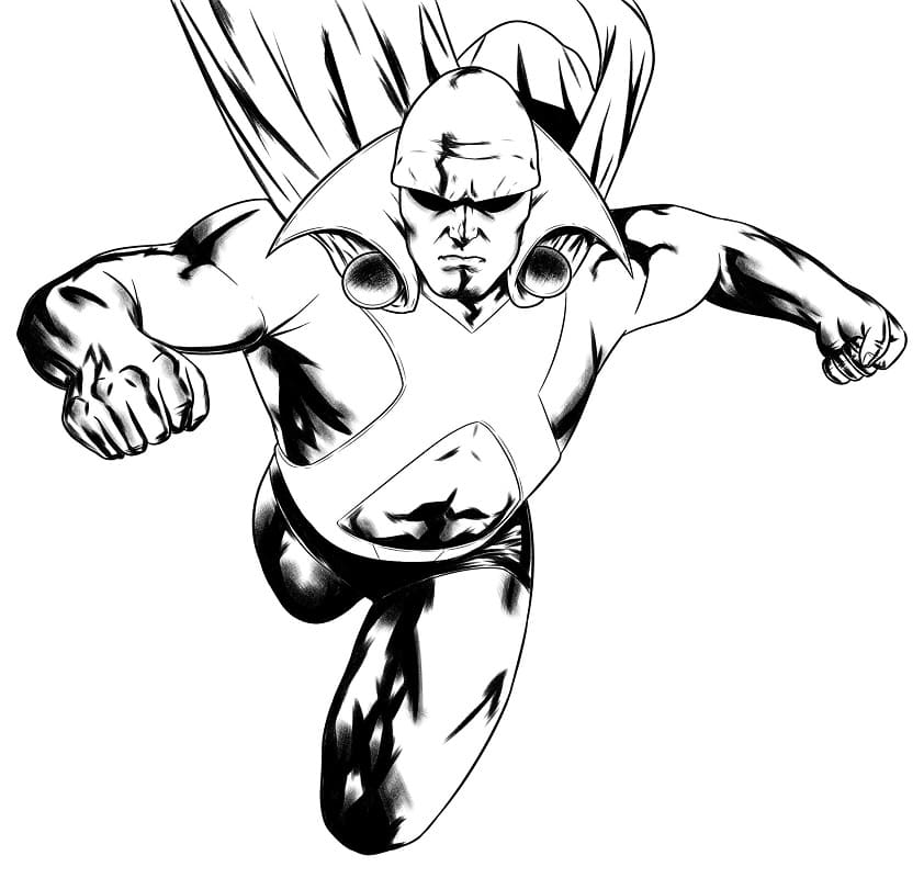 Martian Manhunter 1 Coloring Game Martian Manhunter 1