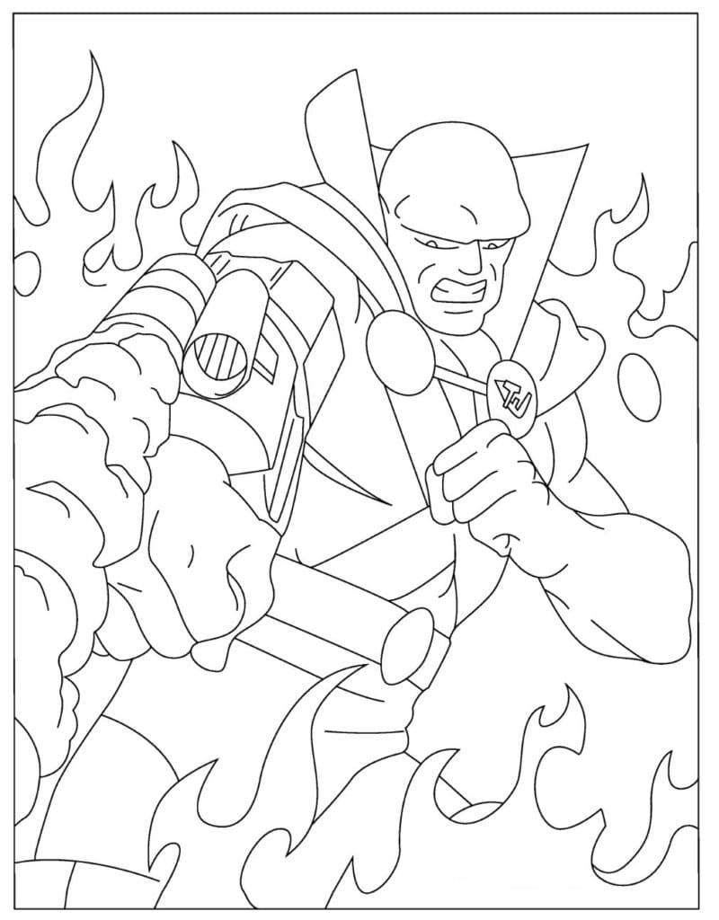 Martian Manhunter DC Coloring Game Martian Manhunter DC