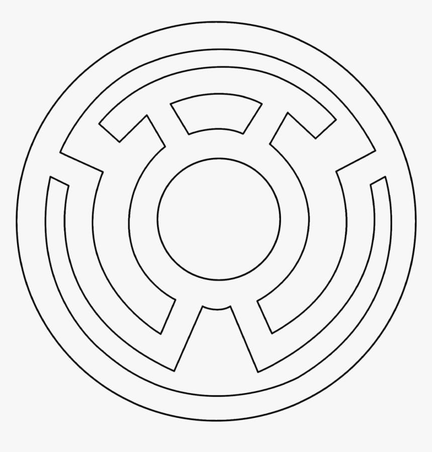 Martian Manhunter Symbol Coloring Game Martian Manhunter Symbol