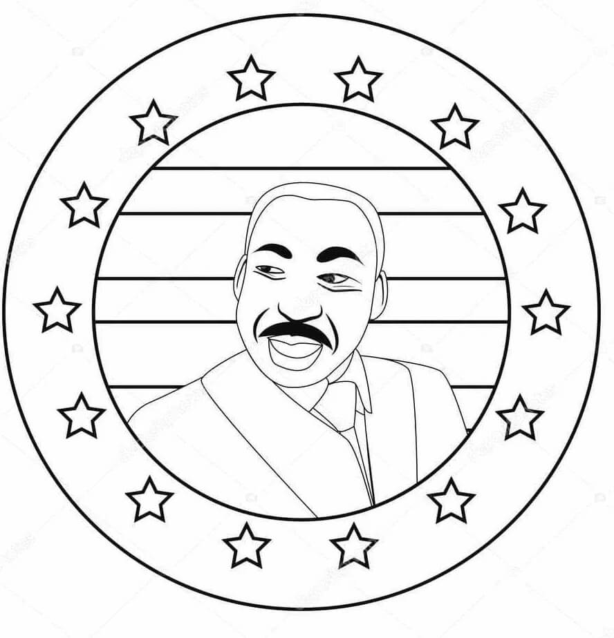 Martin Luther King Jr 14 Coloring Game Martin Luther King Jr 14
