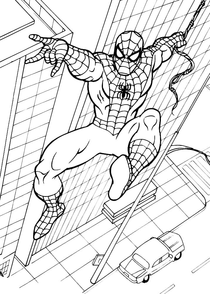 Marvel Hero Spiderman Coloring Game Marvel Hero Spiderman