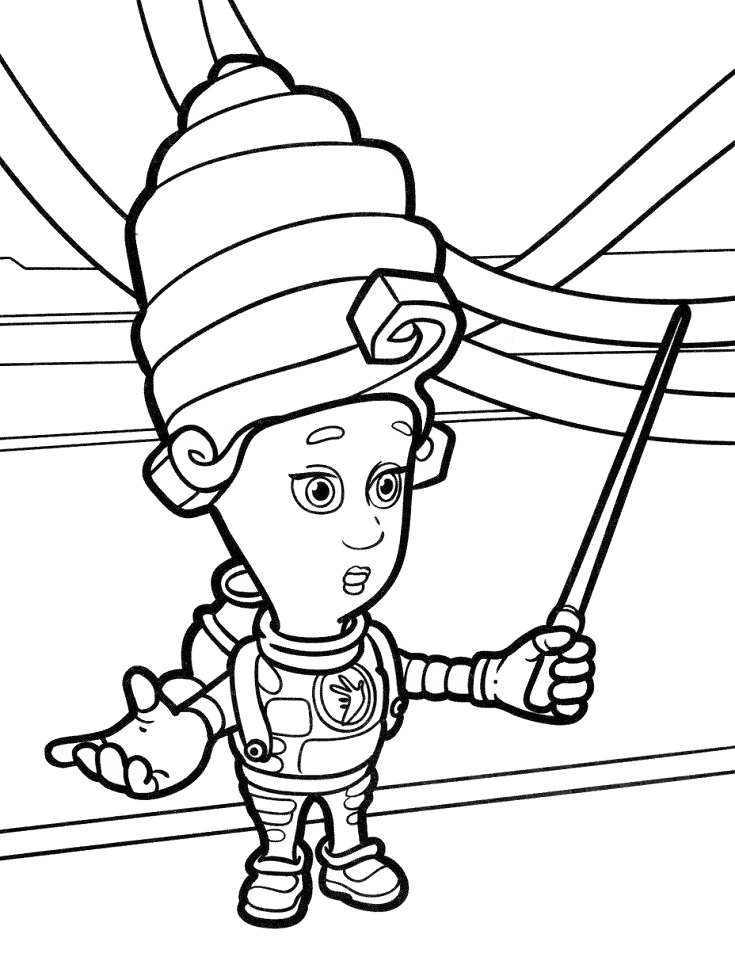 Masiya from The Fixies Coloring - Play Free Coloring Game Online