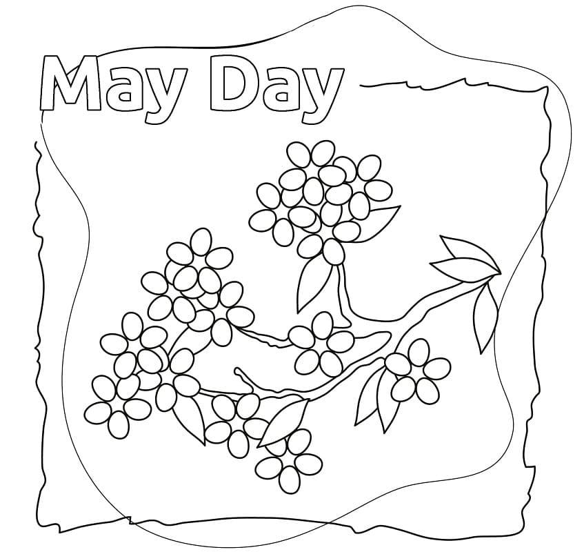 May Day 10 Coloring Game May Day 10