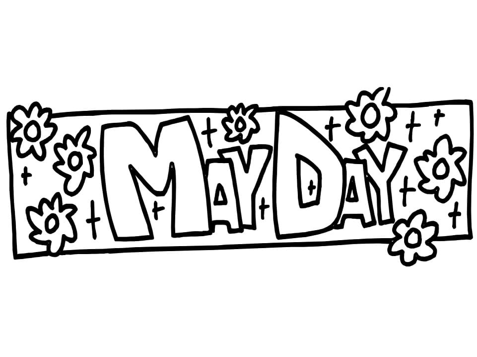 May Day 16 Coloring Game May Day 16