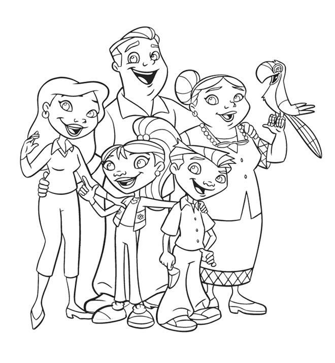 Maya and Miguel Family