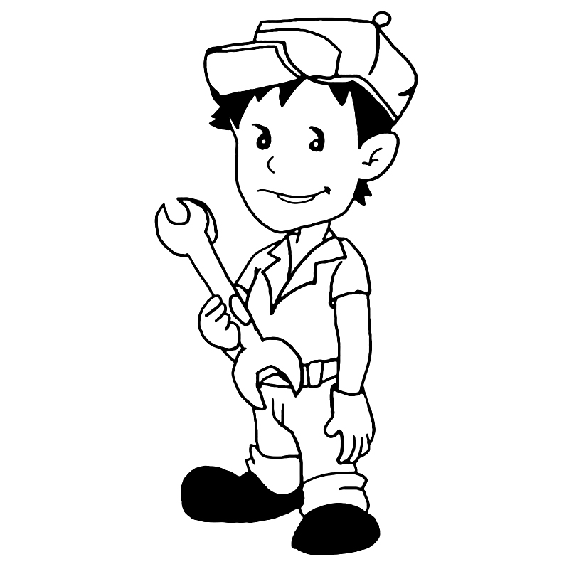 Mechanic 9 Coloring Game Mechanic 9