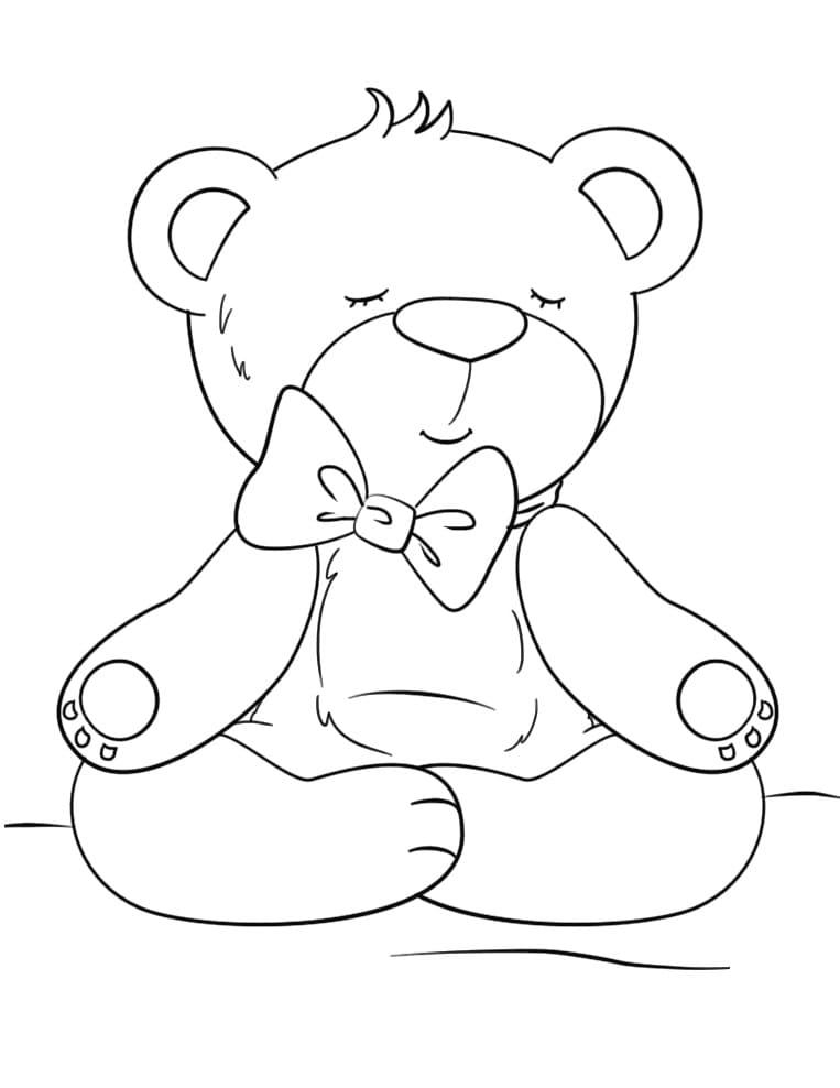 Meddy Teddy Coloring Game Meddy Teddy