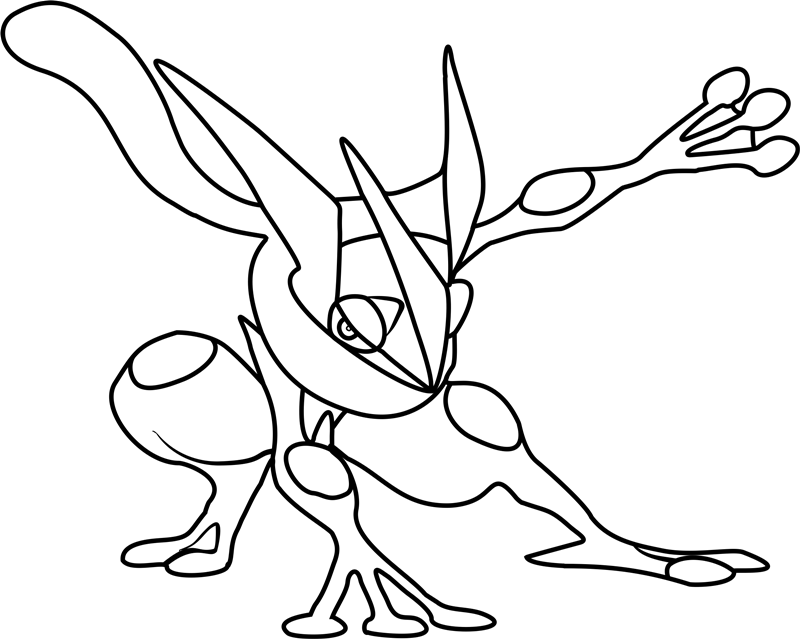 Mega Greninja Pokemon