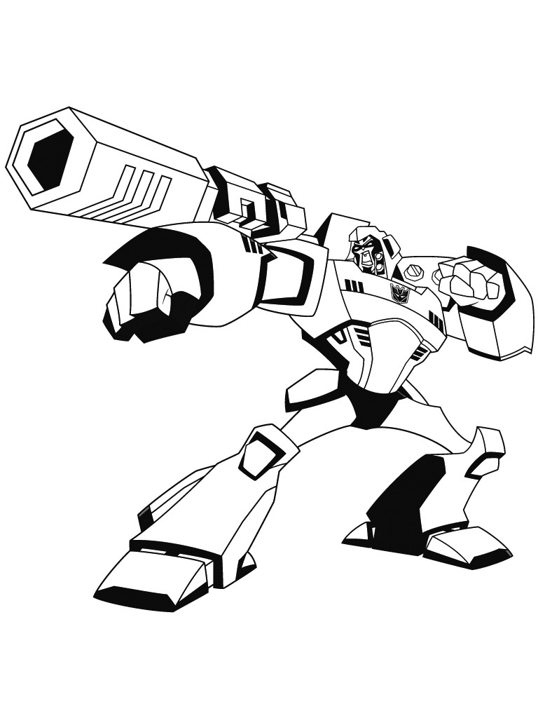 Megatron from Cartoon
