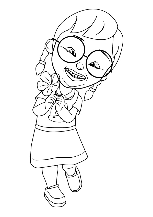 Mei Mei from Upin and Ipin