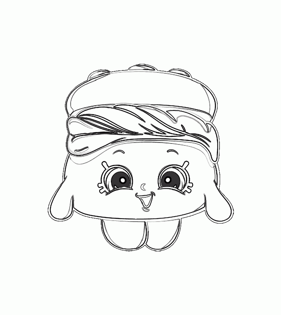 Mel T Moment Shopkin Coloring Game Mel T Moment Shopkin