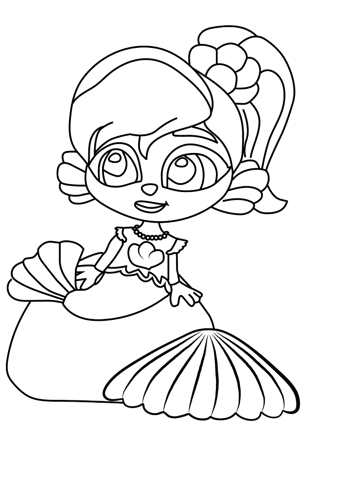 Melusine from Super Monsters