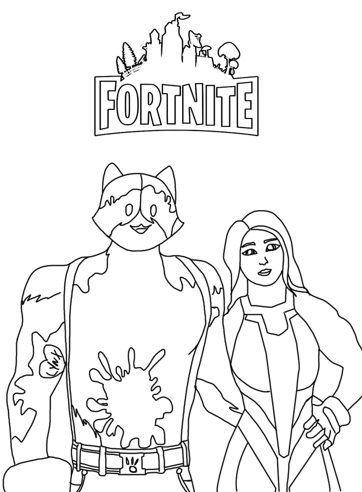 She Hulk Fortnite Coloring - Play Free Coloring Game Online