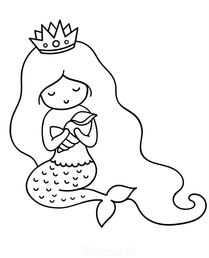 Mermaid and Shell