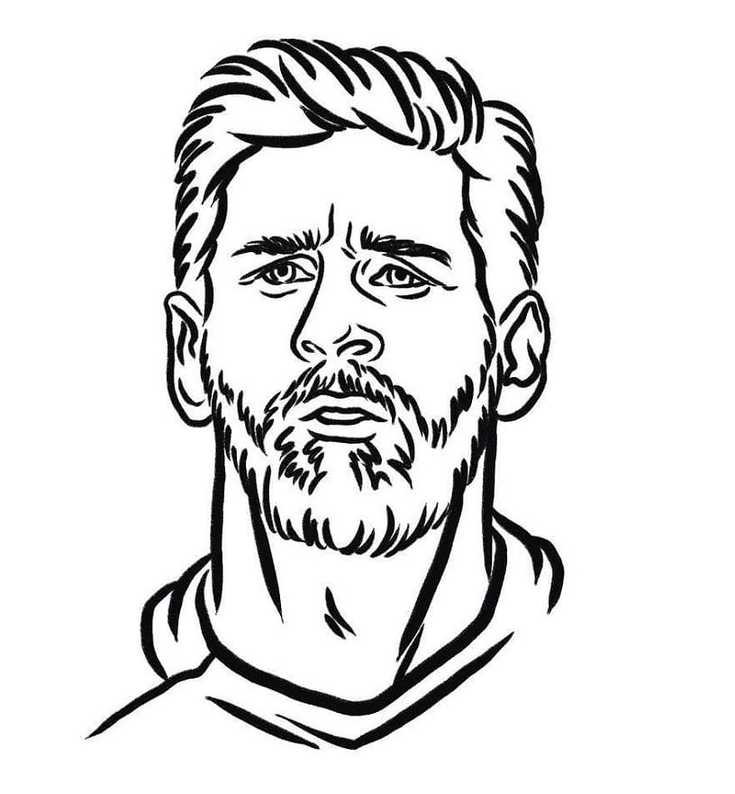 Messi Coloring Game Messi