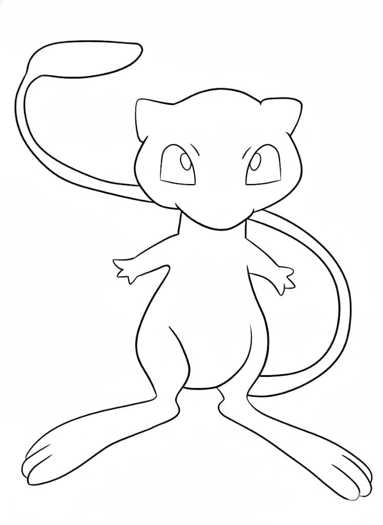 Mew Free Printable