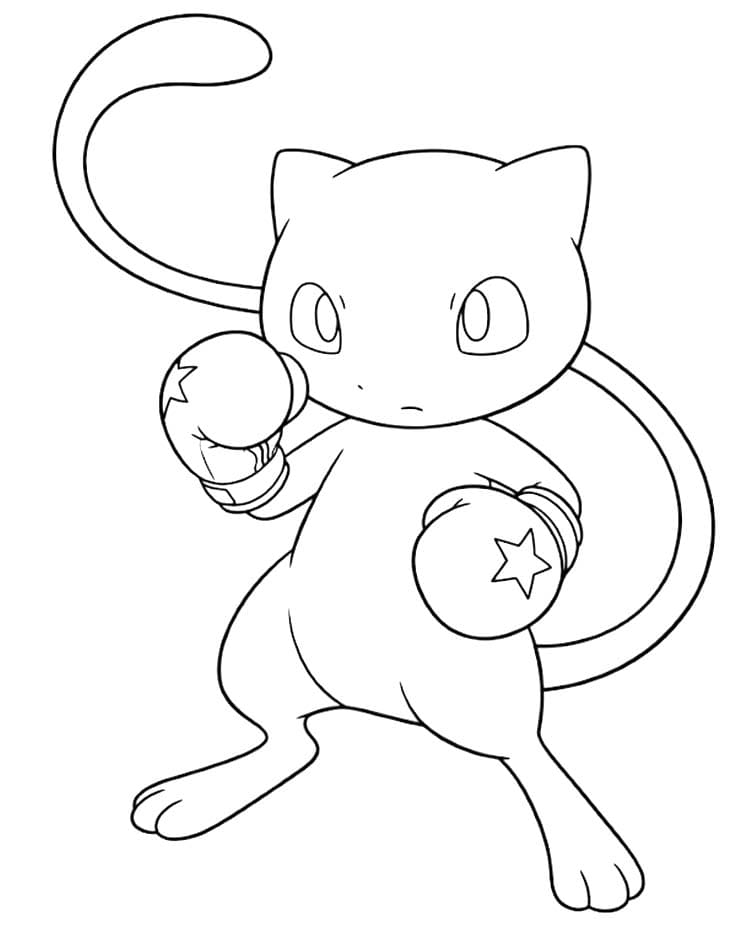 Mew Printable