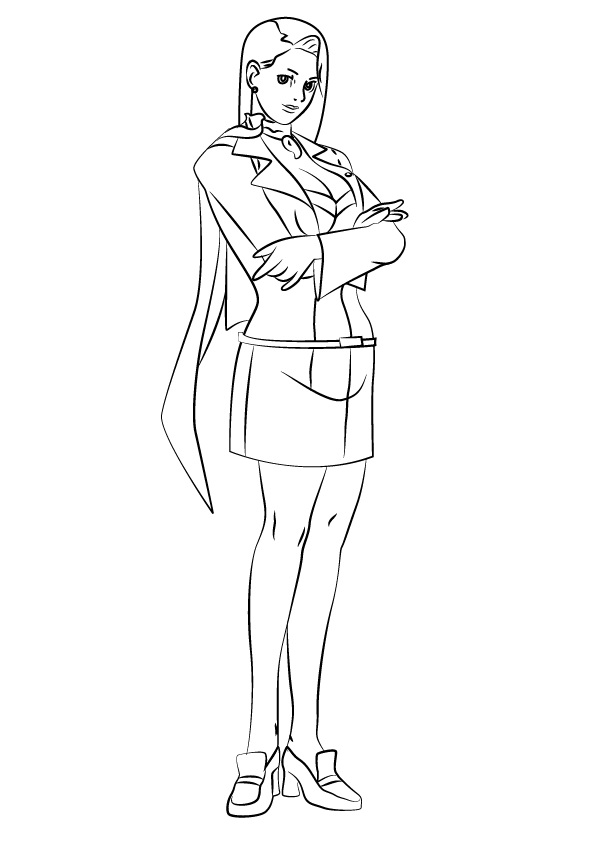 Mia Fey from Ace Attorney