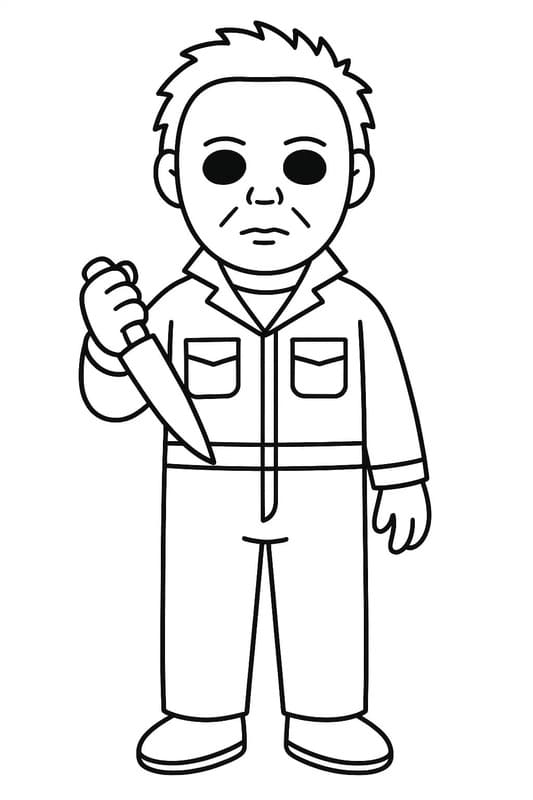 Michael Myers Free Printable
