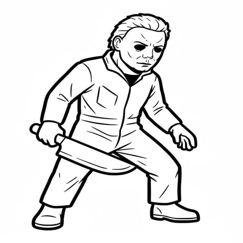 Michael Myers Printable