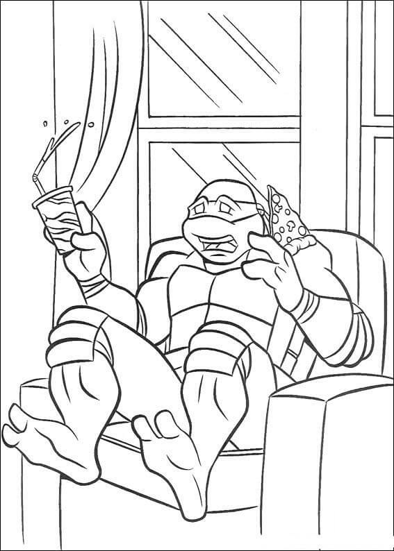 Michelangelo Is Shocked