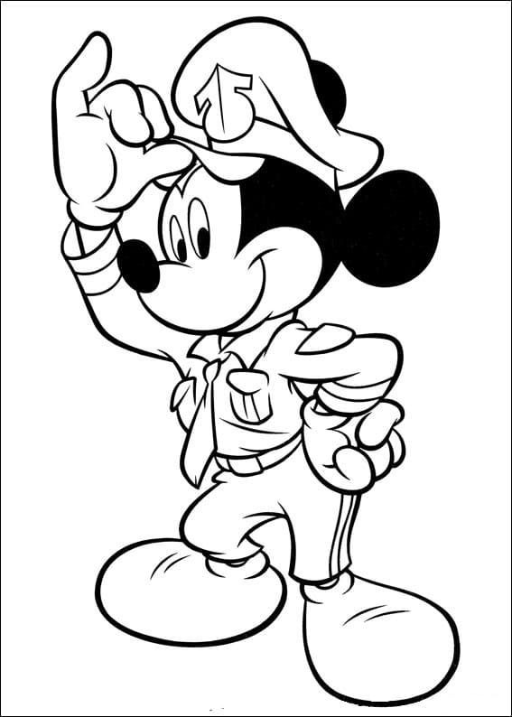 Mickey Mouse the Police
