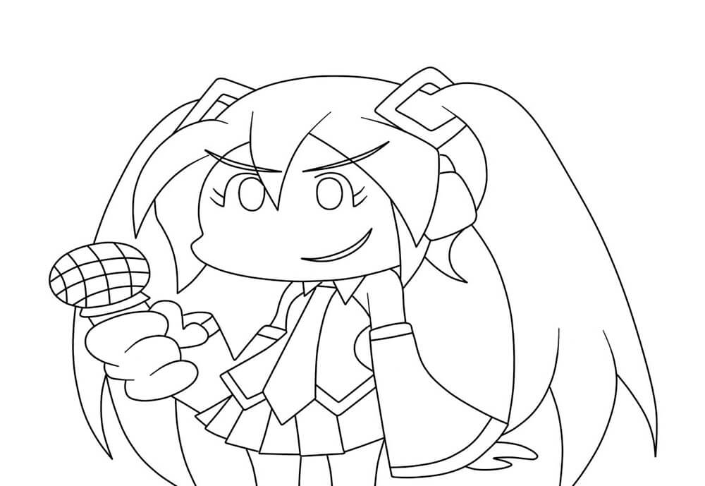 Miku in FNF