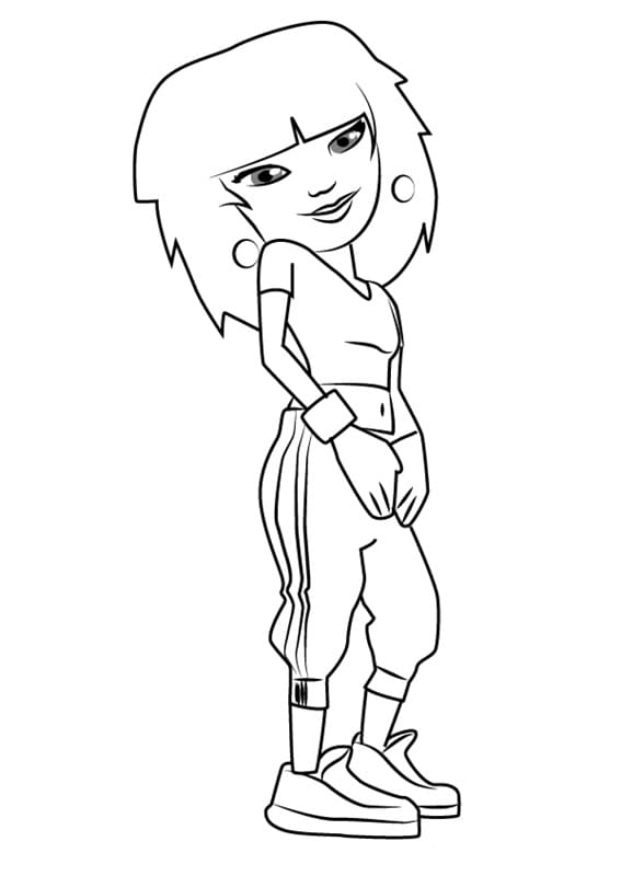 Mina from Subway Surfers