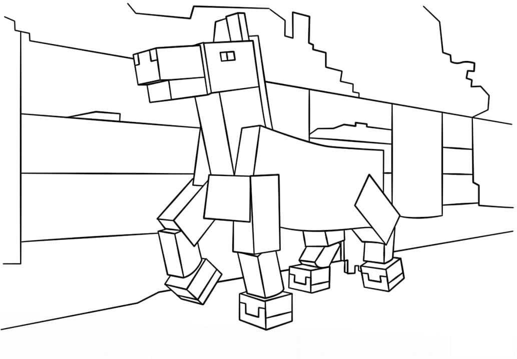 Minecraft Horse