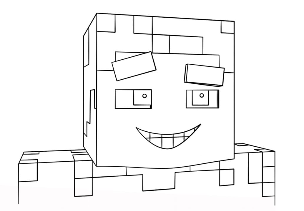 Minecraft Smiling Steve