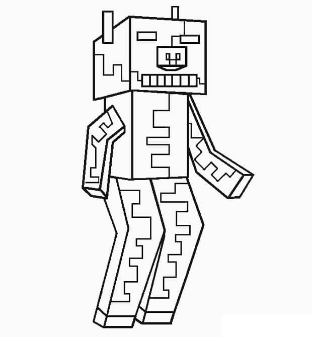 Minecraft Zombie Pig