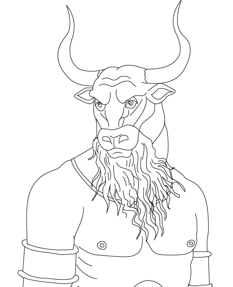 Minotaur 2 Coloring Game Minotaur 2