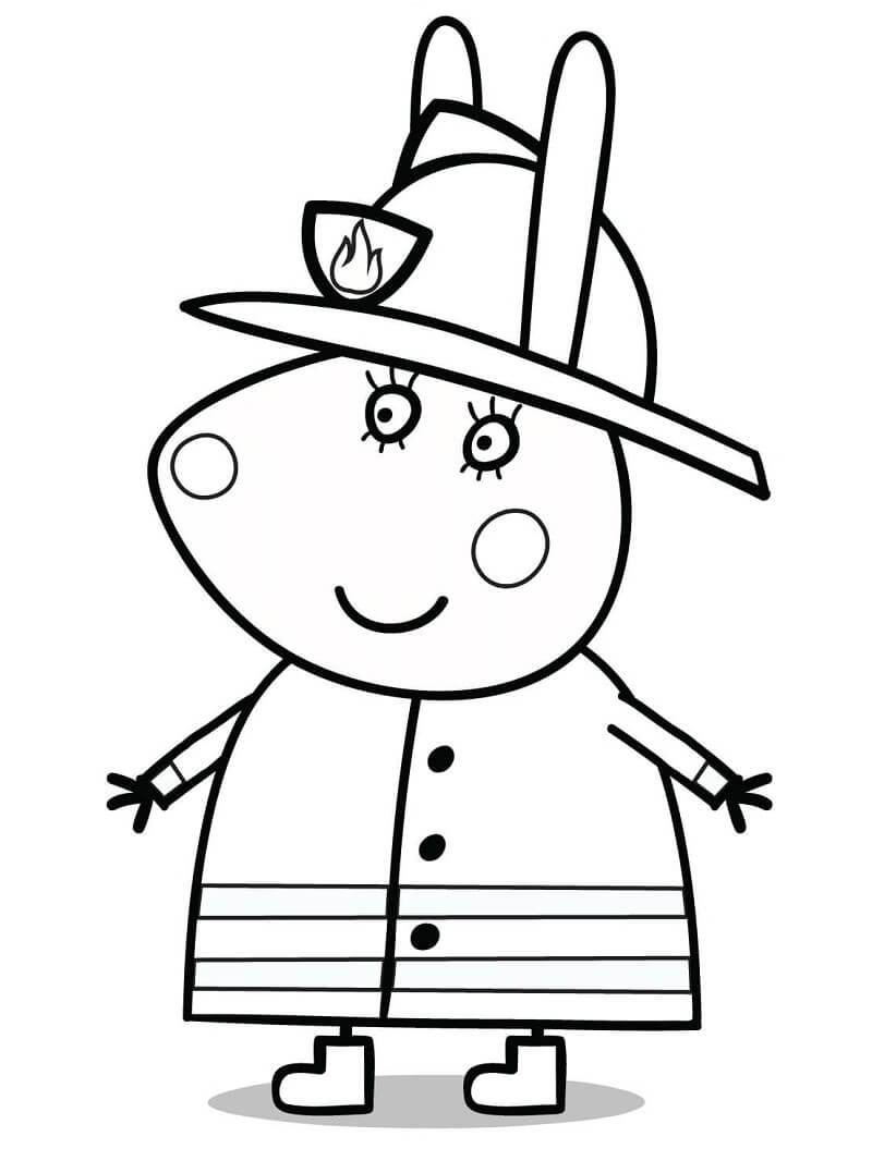 Miss Rabbit Coloring Game Miss Rabbit